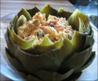 ARTICHOKES WITH HORSE BEANS