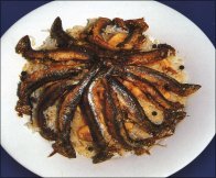 PILAF WITH ANCHOVIES