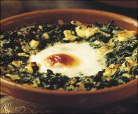 SPINACH AND EGGS